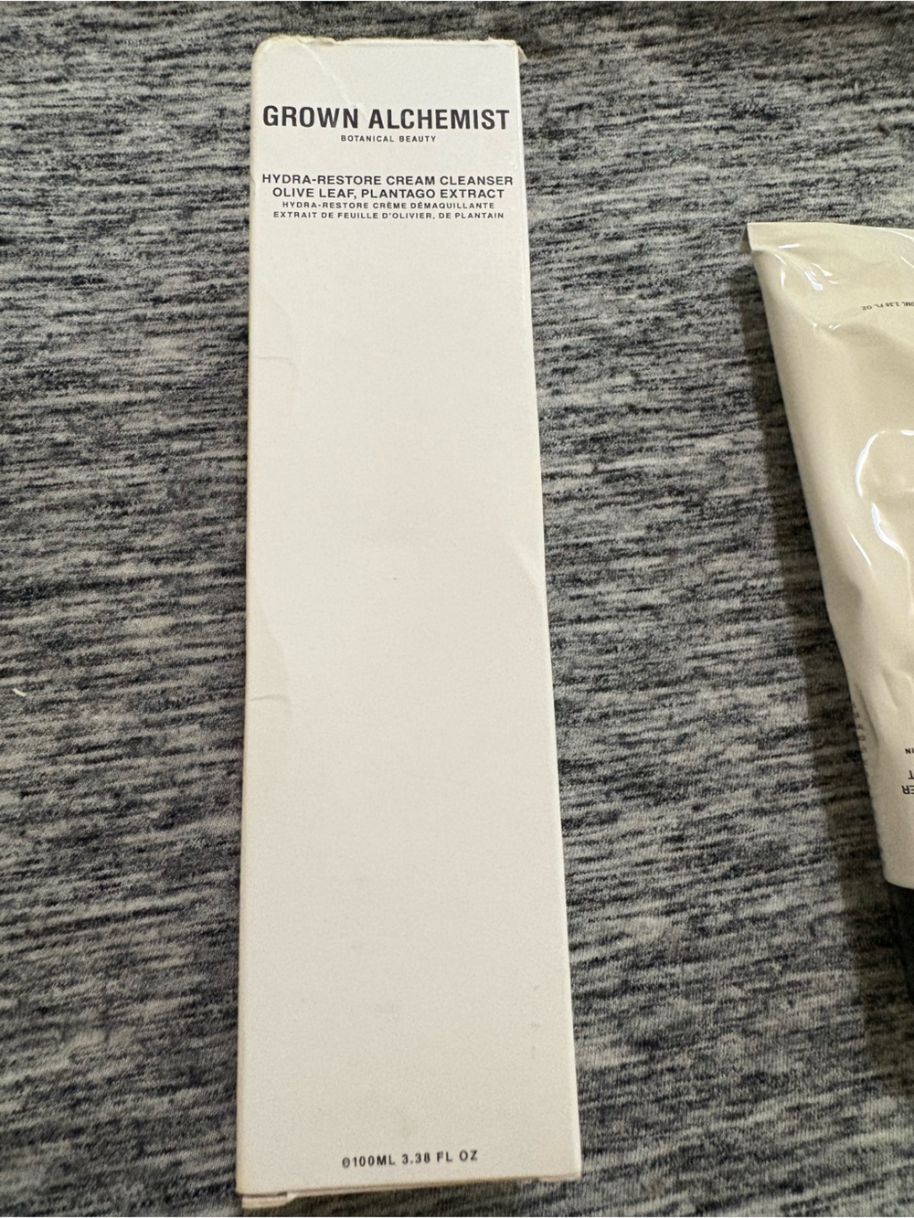 Grown Alchemist Hydra-Restore Cream Cleanser - White and Black Tube